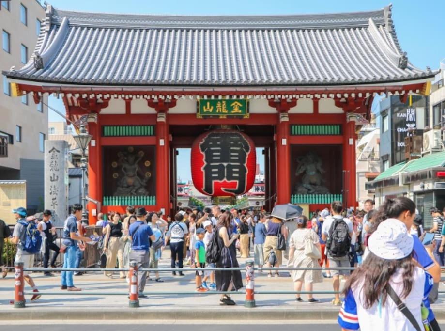 Apartmán 203 Oshiage Sta 3Mins Walk! Wi-Fi Elevator 4Pax Prefektura Tokio Exteriér fotografie