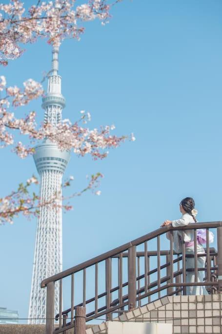 Apartmán 203 Oshiage Sta 3Mins Walk! Wi-Fi Elevator 4Pax Prefektura Tokio Exteriér fotografie