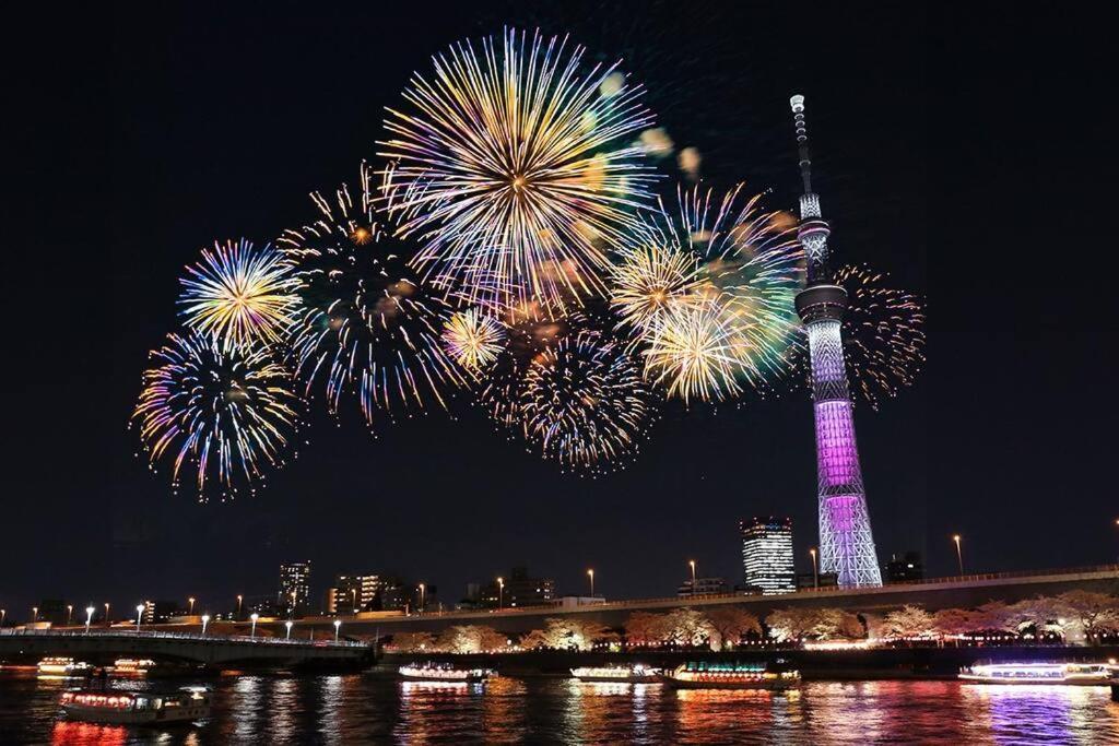 Apartmán 203 Oshiage Sta 3Mins Walk! Wi-Fi Elevator 4Pax Prefektura Tokio Exteriér fotografie