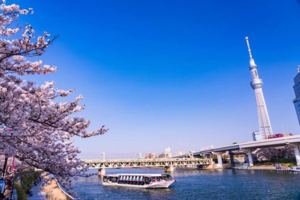 Apartmán 203 Oshiage Sta 3Mins Walk! Wi-Fi Elevator 4Pax Prefektura Tokio Exteriér fotografie