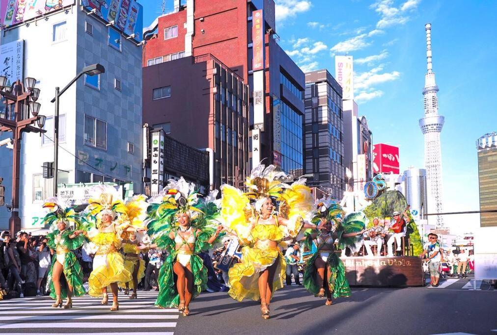 Apartmán 203 Oshiage Sta 3Mins Walk! Wi-Fi Elevator 4Pax Prefektura Tokio Exteriér fotografie