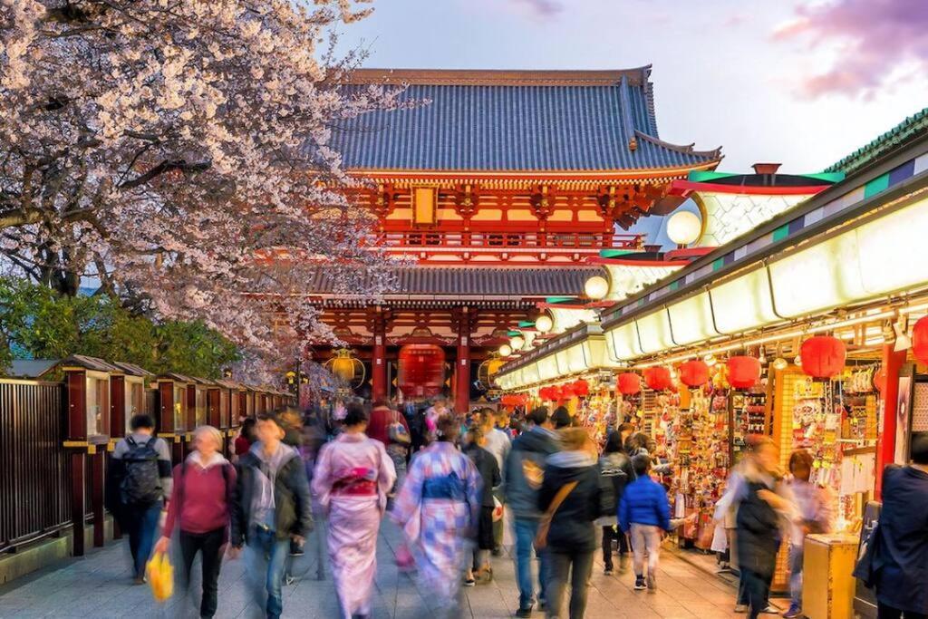 Apartmán 203 Oshiage Sta 3Mins Walk! Wi-Fi Elevator 4Pax Prefektura Tokio Exteriér fotografie