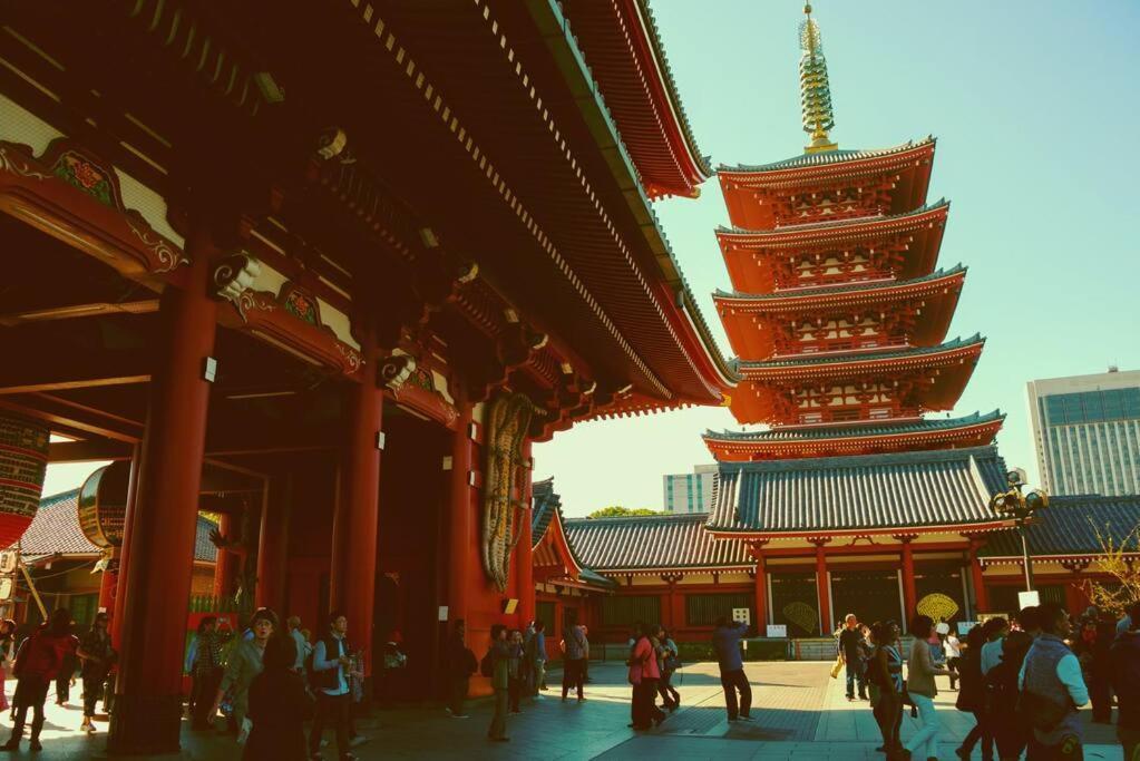 Apartmán 203 Oshiage Sta 3Mins Walk! Wi-Fi Elevator 4Pax Prefektura Tokio Exteriér fotografie